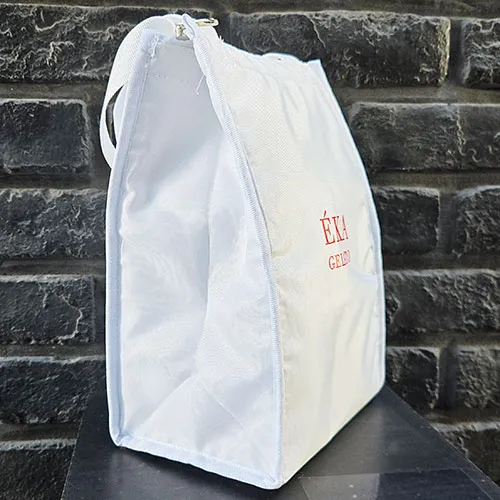 保冷バッグ トートバッグ エコバッグ オリジナル製作 ポリエステル 船底型 シルクプリント