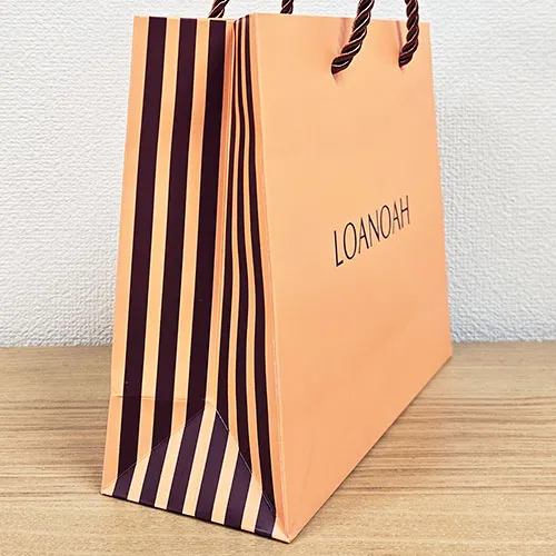 紙袋,オリジナル紙袋,コート紙,ベタ印刷,浮き出し