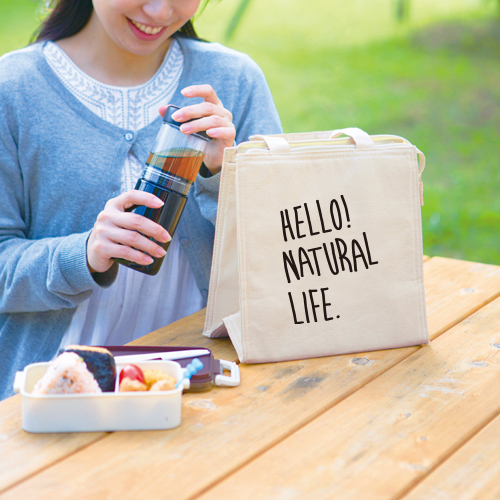 オリジナルエコバッグ、保冷バッグ、コットン、シルク印刷