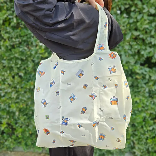 折りたたみバッグ フルカラー 総柄 全面印刷 エコバッグ オリジナルエコバッグ