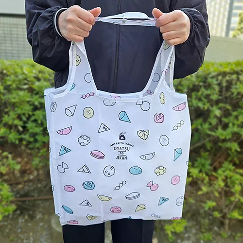 折りたたみバッグ フルカラー 総柄 全面印刷 エコバッグ オリジナルエコバッグ