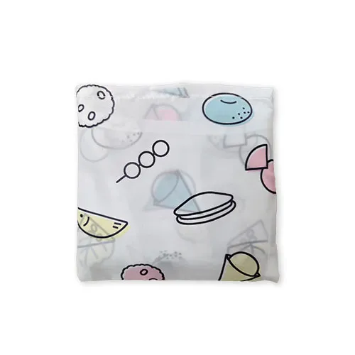 折りたたみバッグ フルカラー 総柄 全面印刷 エコバッグ オリジナルエコバッグ