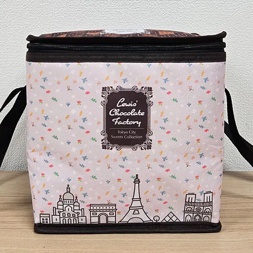 保冷バッグ ボックス型 フルカラー 総柄 全面印刷 エコバッグ オリジナルエコバッグ