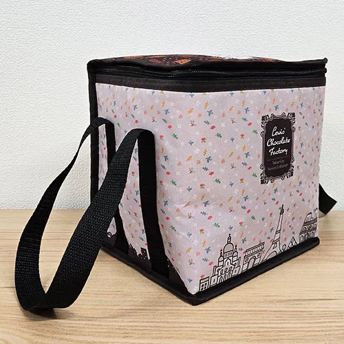 保冷バッグ ボックス型 フルカラー 総柄 全面印刷 エコバッグ オリジナルエコバッグ