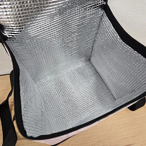 保冷バッグ ボックス型 フルカラー 総柄 全面印刷 エコバッグ オリジナルエコバッグ